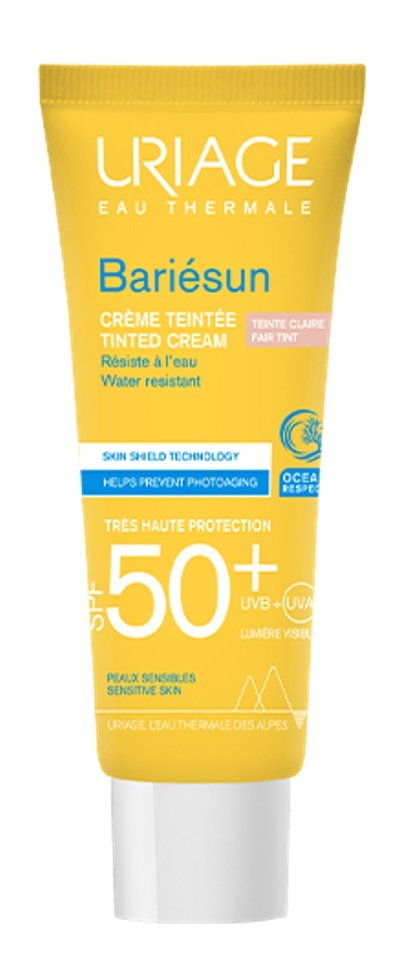 Uriage Bariesun - Przeciwsłoneczny krem tonujący SPF50+ Jasny beż 50ml