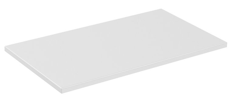 Biały blat do szafek łazienkowych 80 cm - Dione 6X