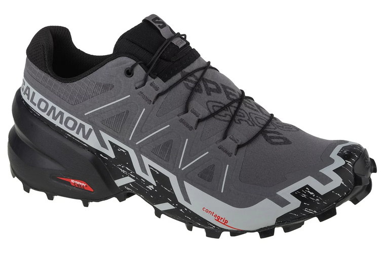 Salomon Speedcross 6 417380, Męskie, Szare, buty do biegania, tkanina, rozmiar: 44