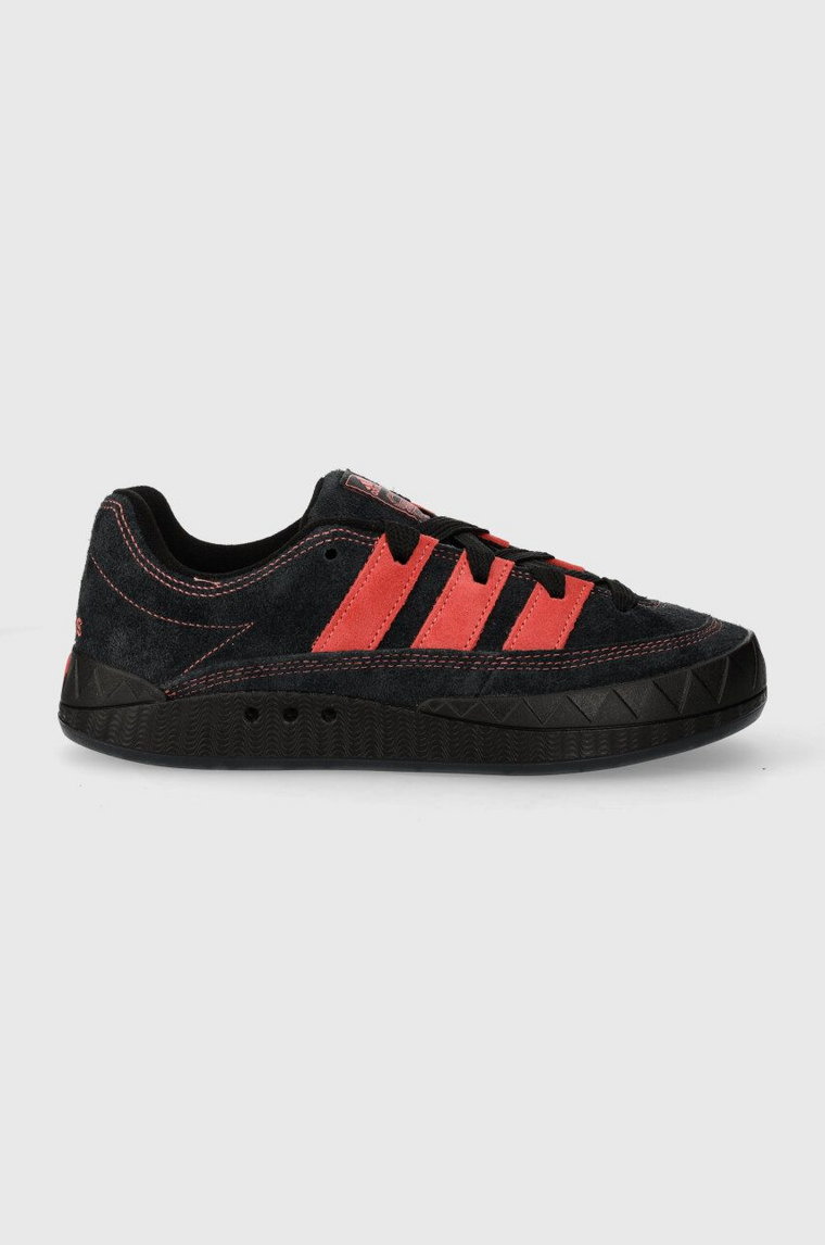 adidas Originals sneakersy zamszowe Adimatic kolor czarny IE5900