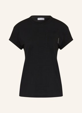 Brunello Cucinelli T-Shirt schwarz