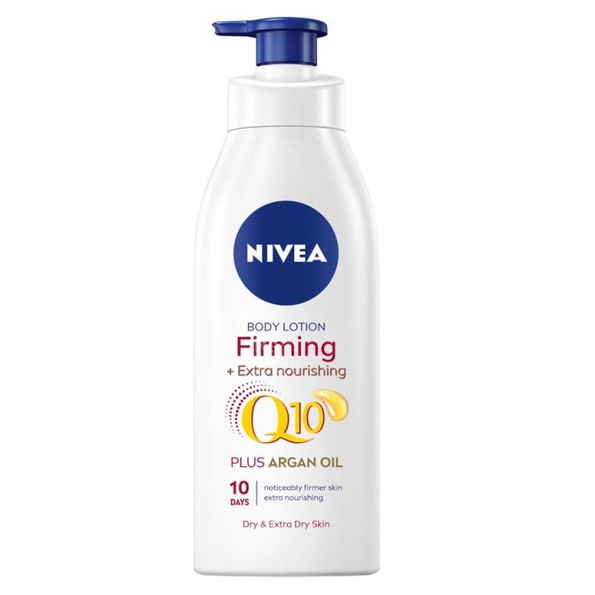 Nivea Q10 ujędrniający + odżywczy balsam do ciała z pompką 400ml