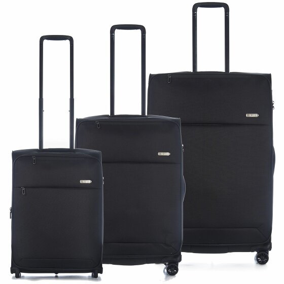 Epic Discovery 4-Wheel Suitcase Set 3szt. black