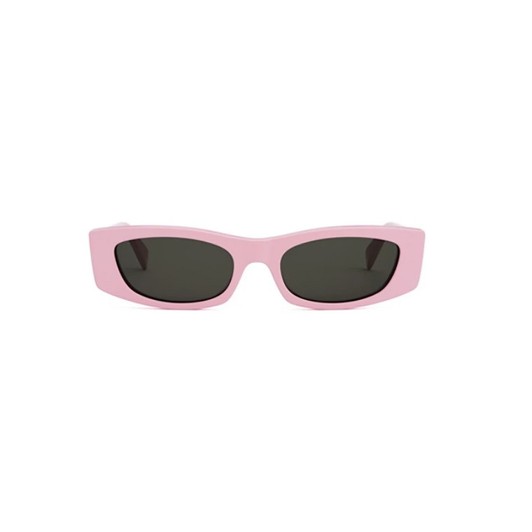 Różowo-fioletowe Ss23 Okulary przeciwsłoneczne dla kobiet Celine