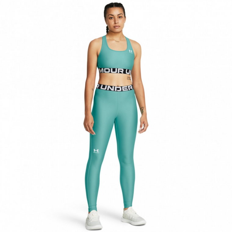 Damskie legginsy treningowe Under Armour UA HG Legging - turkusowe