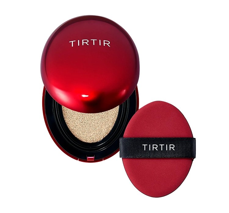 TIRTIR Mask Fit Red Cushion SPF 40 PA++ długotrwały podkład do twarzy w kompakcie 25N Mocha 18g