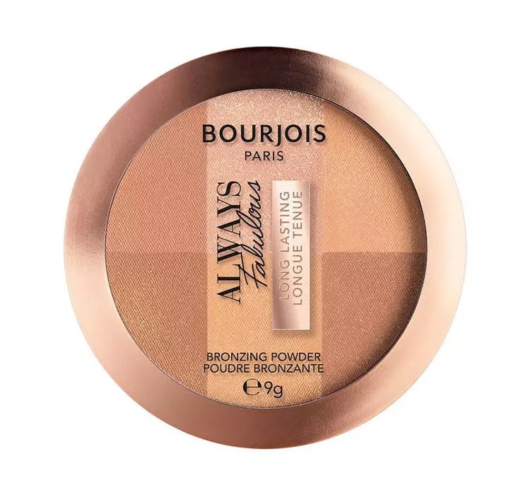 BOURJOIS ALWAYS FABULOUS BRONZER DO TWARZY 001 MEDIUM 9G