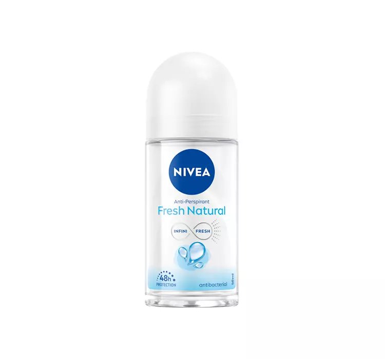 NIVEA FRESH NATURAL ANTYPESPIRANT DLA KOBIET ROLL ON 50ML