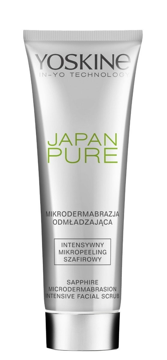 Yoskine Japan Pure Mikrodermabrazja Peeling Szafirowy