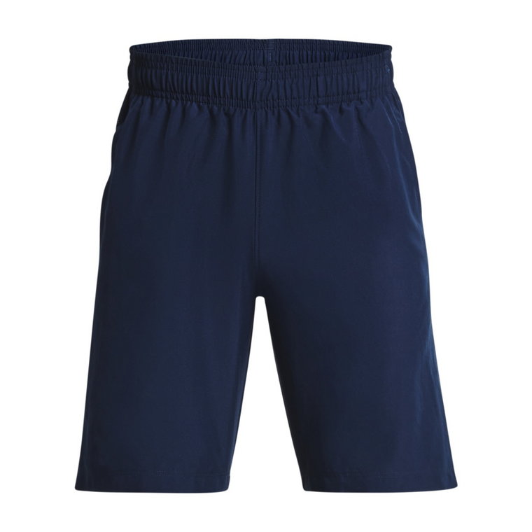 Chłopięce spodenki treningowe UNDER ARMOUR UA Woven Graphic Shorts - granatowe