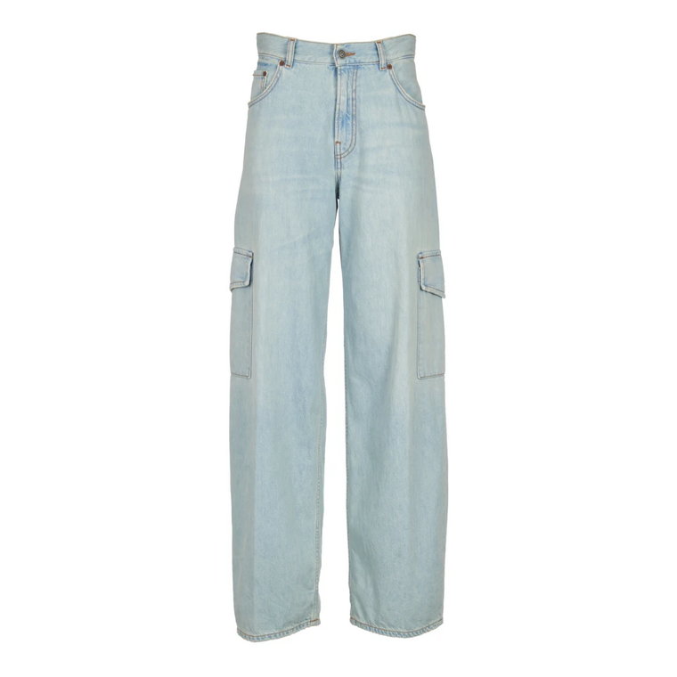 Cargo Straight Jeans dla kobiet Haikure