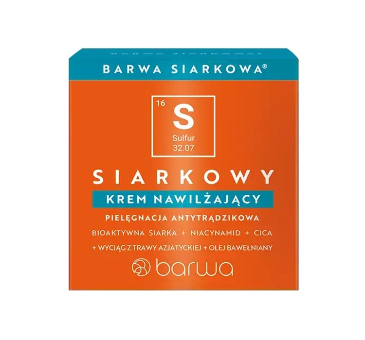 BARWA SIARKOWA NAWILŻAJĄCY KREM SIARKOWY 50ML