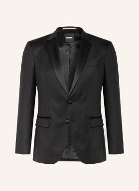 Boss Marynarka Smokingowa Huge Slim Fit schwarz