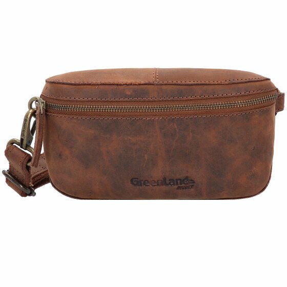 Greenland Nature Montenegro Fanny Pack Leather 20 cm braun