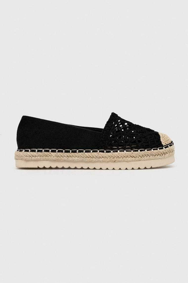 Answear Lab espadryle kolor czarny