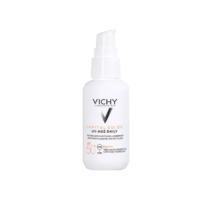 VICHY CAPITAL SOLEIL UV-AGE DAILY FLUID PRZECIW FOTOSTARZENIU SIĘ SKÓRY SPF50+ 40ML