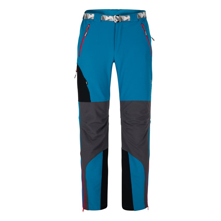 Męskie zimowe spodnie trekkingowe Milo Uttar blue lagoon/black - S