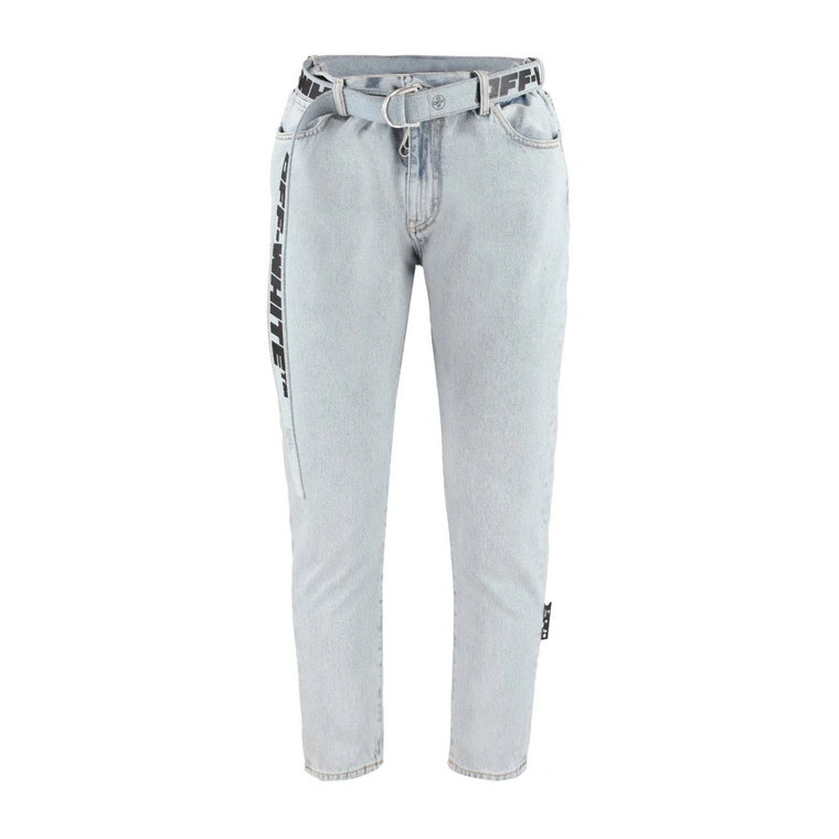 Slim-fit Jeans Off White