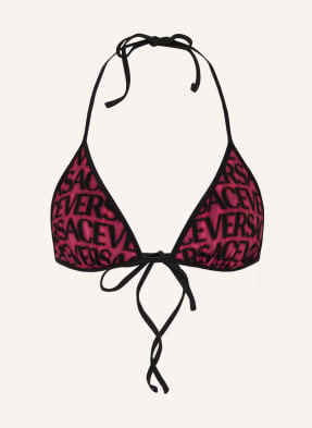 Versace Góra Od Bikini Trójkątnego, Dwustronna pink