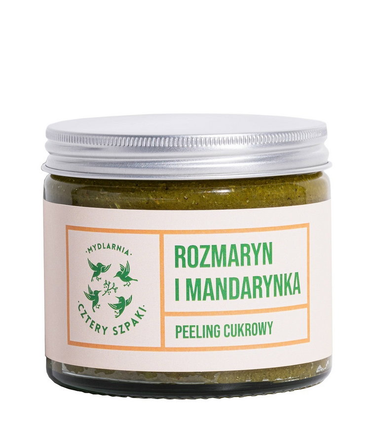 Mydlarnia Cztery Szpaki - Peeling Rozmaryn i Mandarynka 250ml