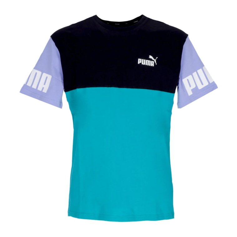 Koszulka męska Colorbloc Tee Deep Aqua Puma