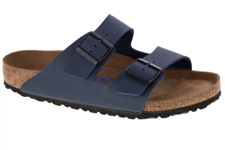 Birkenstock Arizona BF 51061, Damskie, Granatowe, klapki, Birko-Flor, rozmiar: 38