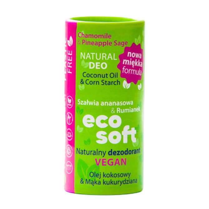 ECOSOFT Natural Deo naturalny dezodorant Herbal Garden 50ml