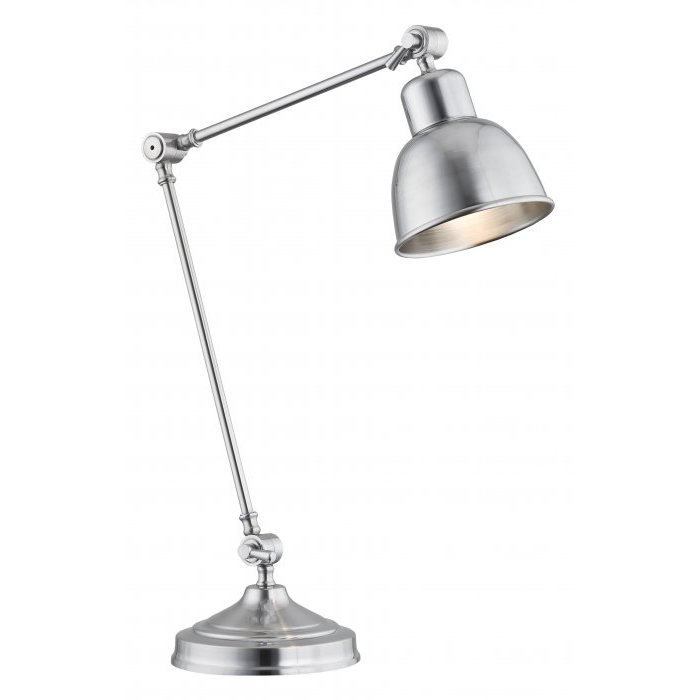 Lampa stołowa ARGON Eufrat 3196, E27, srebrna