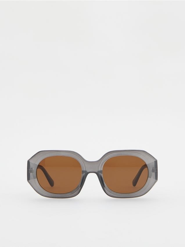 Reserved - Okulary przeciwsłoneczne - szary