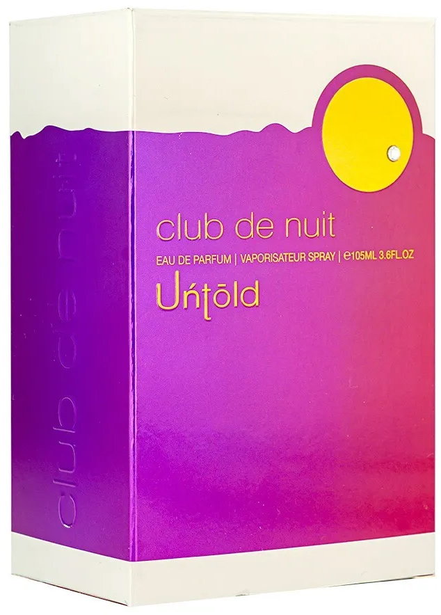 Woda perfumowana męska Armaf Club De Nuit Untold EDP U 105 ml (6294015164176). Perfumy damskie