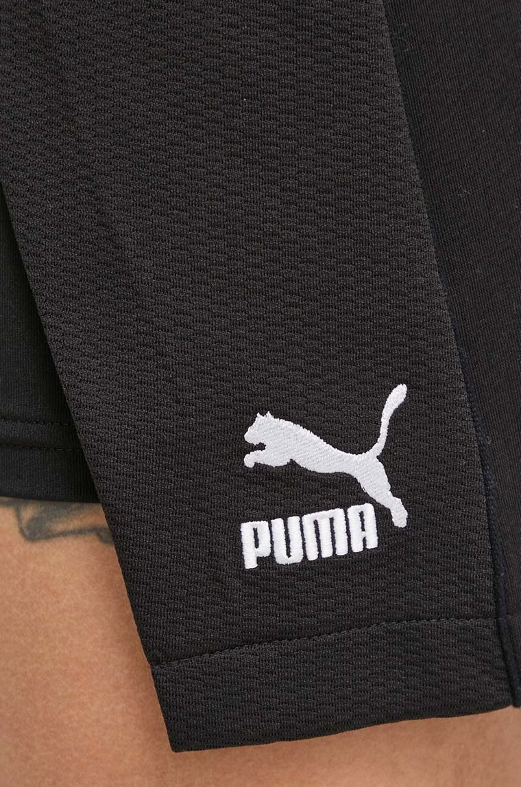 Puma spódnicospodnie T7 kolor czarny z aplikacją medium waist 624542