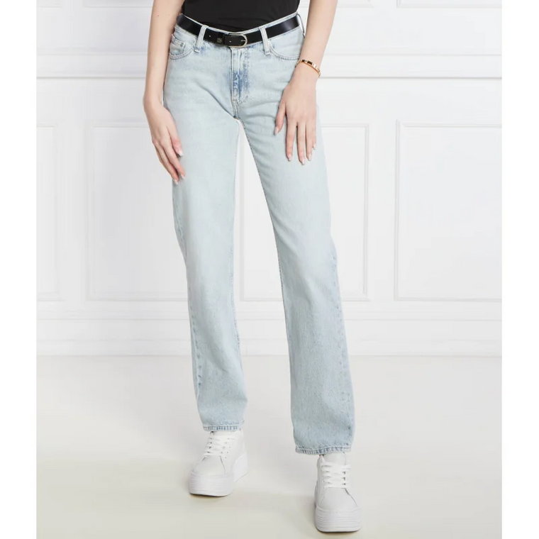 CALVIN KLEIN JEANS Jeansy | Straight fit | low rise