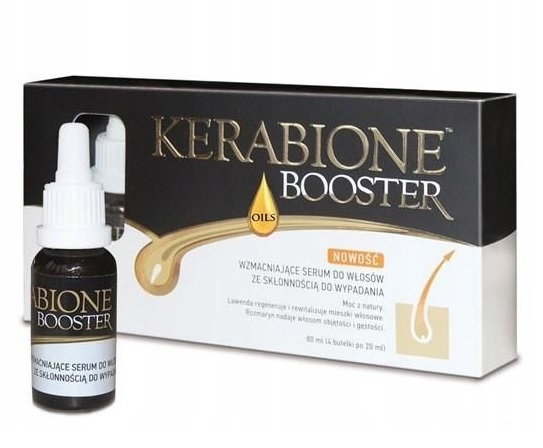 Kerabione Booster Oils Wzmacniające serum do włosów