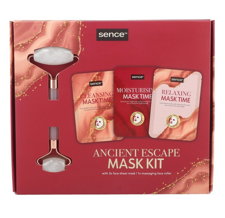 Sence Collection Ancient Escape Maski do twarzy 4szt