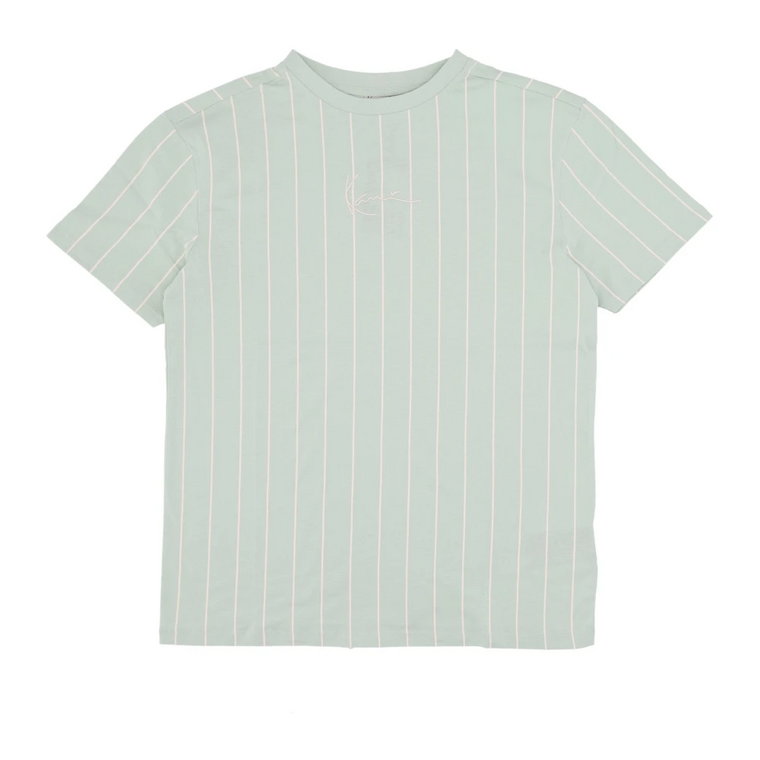 Lekki Mint Pinstripe Tee Karl Kani