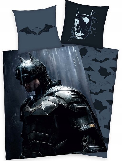 Pościel bawełniana BATMAN MARVEL DC COMICS 140X200 Oryginalna