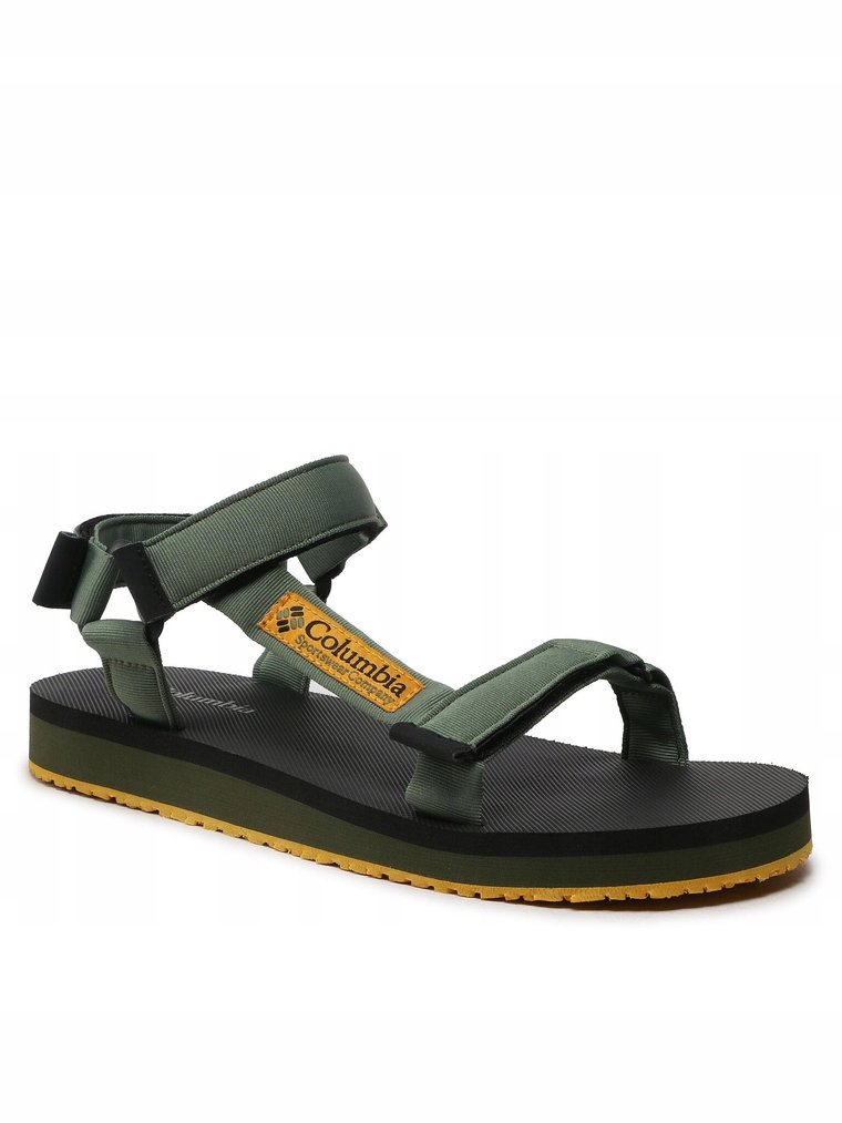 Columbia Sandały Breaksider Sandal BM0486 Moostone/Golden Yellow 302