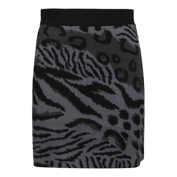 Cheetah Leopard Mini Skirt Kenzo