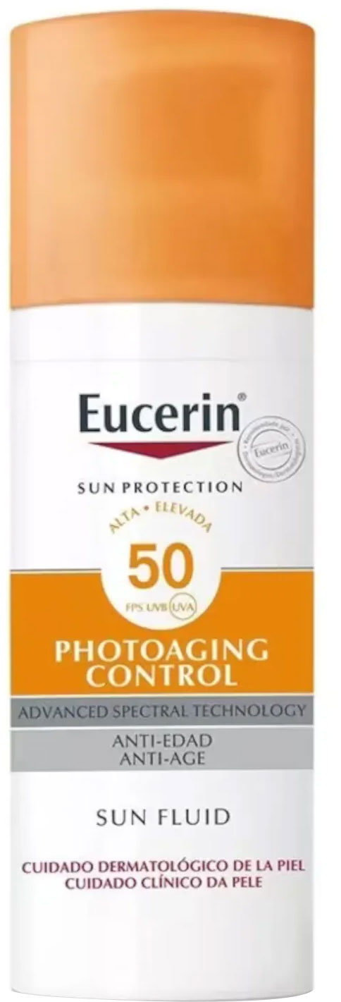 Fluid przeciwsłoneczny przeciwstarzeniowy Eucerin Sun Fluid Anti Age SPF50 50 ml (4005800145193). Kosmetyki do ochrony przeciwsłonecznej