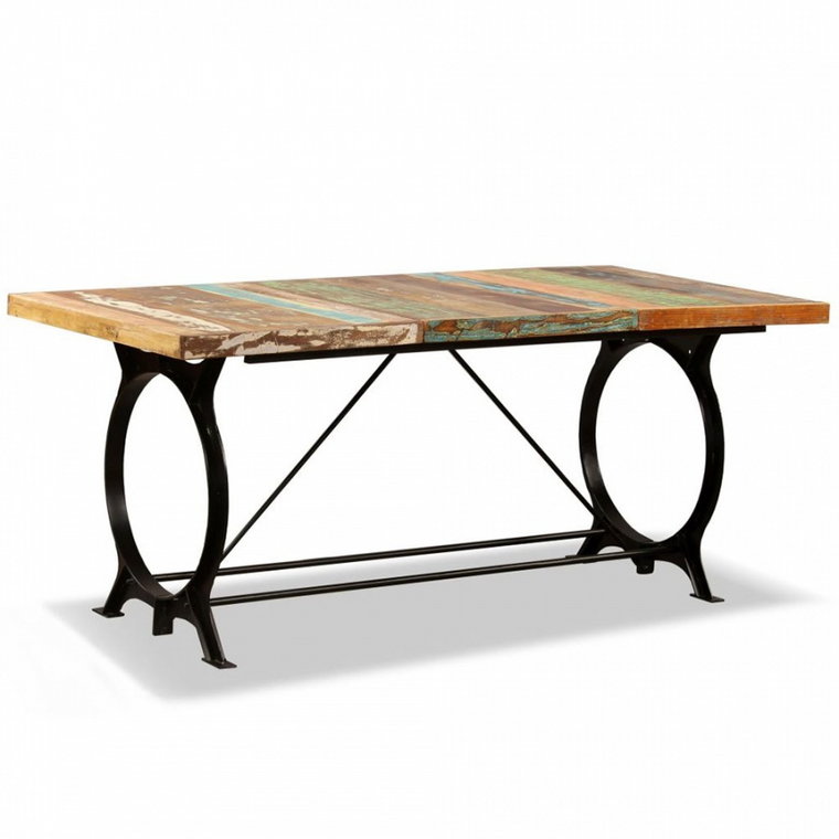 Stół jadalniany z litego drewna odzyskanego, 180 cm kod: V-244800