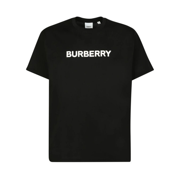 Koszulka Z Nadrukiem Logo Burberry