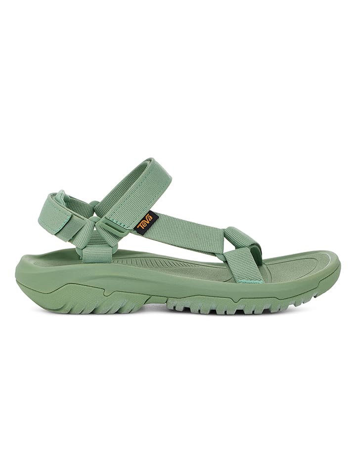 Teva Sandały trekkingowe "Hurricane XLT2" w kolorze zielonym