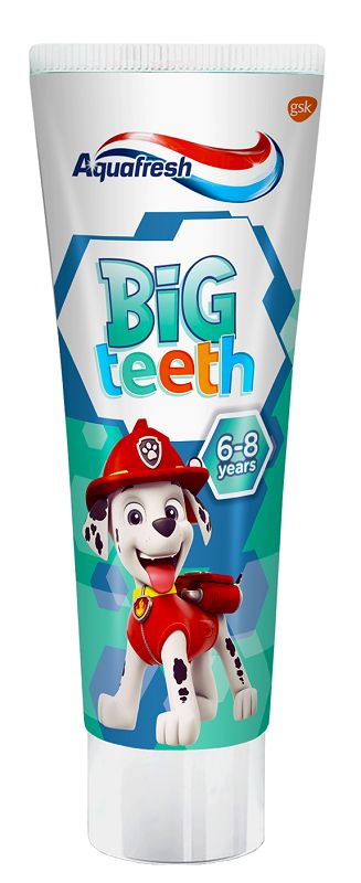 Aquafresh Big TEeeth - pasta do zębów dla dzieci 50ml