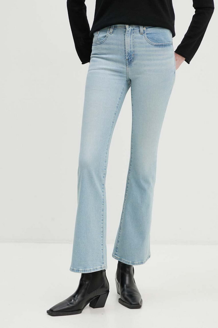 Levi's jeansy 726 HR FLARE damskie medium waist