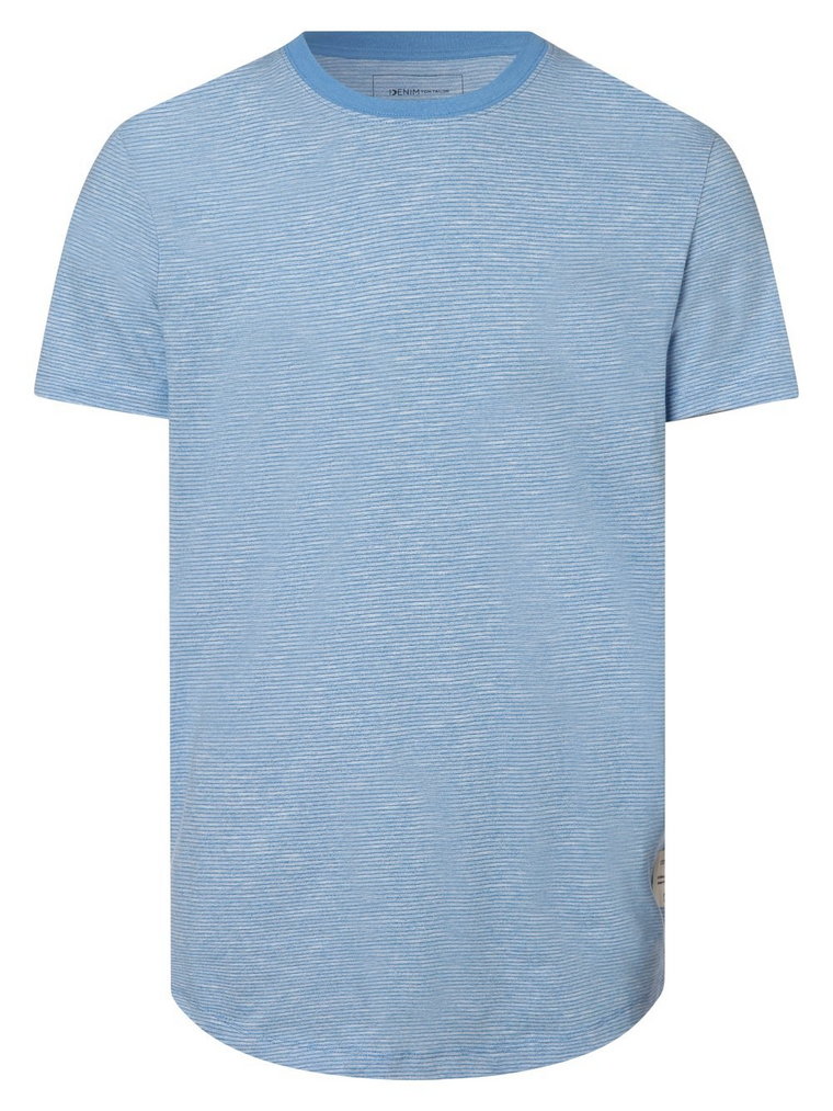 Tom Tailor Denim - T-shirt męski, niebieski