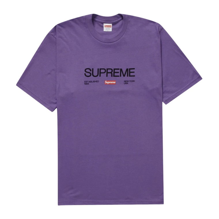 Fioletowy T-shirt Vintage 1994 Supreme