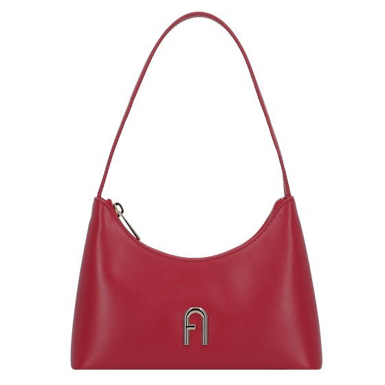 Furla Diamante Torba na ramię Skórzany 24 cm rosso