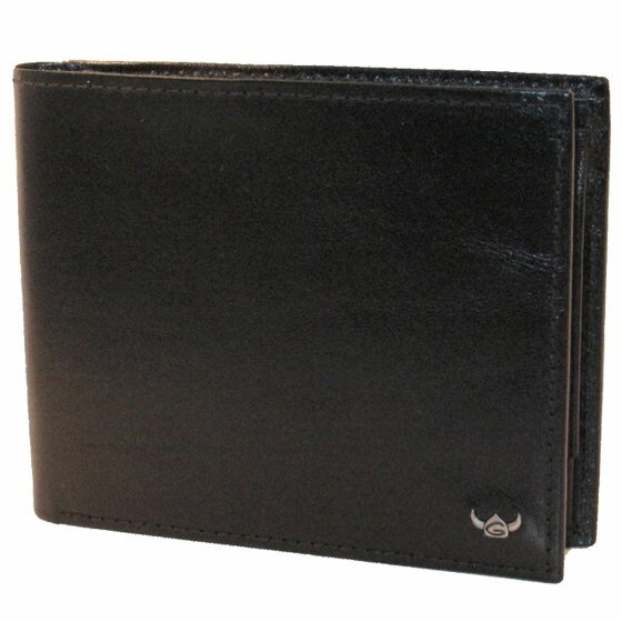 Golden Head Colorado Wallet RFID Leather 12,5 cm schwarz