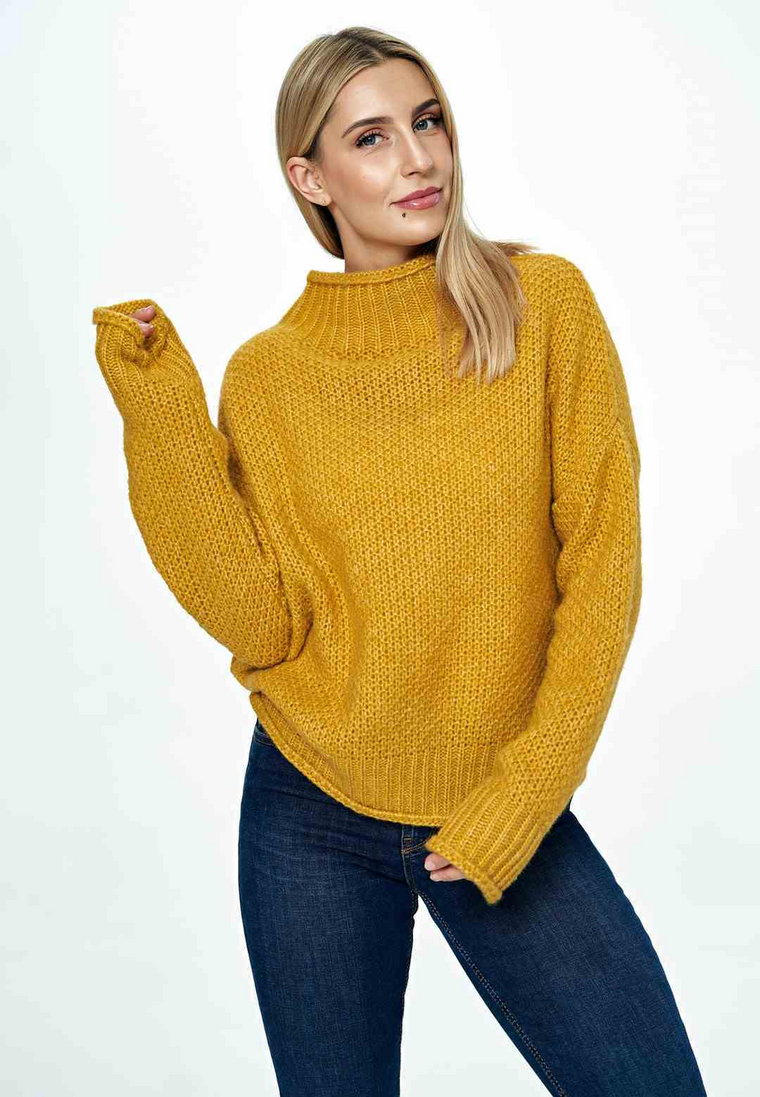 Sweter Musztarda Uniwersa