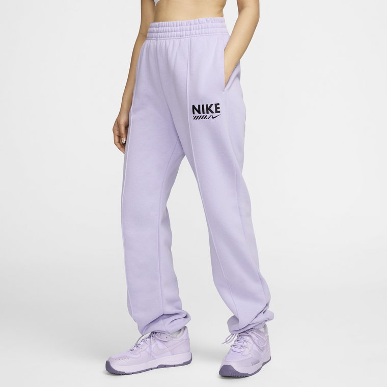 Damskie spodnie z dzianiny Nike Sportswear - Fiolet